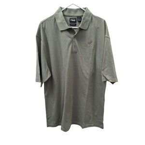 Ping Dry Fiber Dynamics Green Short Sleeve Performance Golf Polo Shirt Size XL